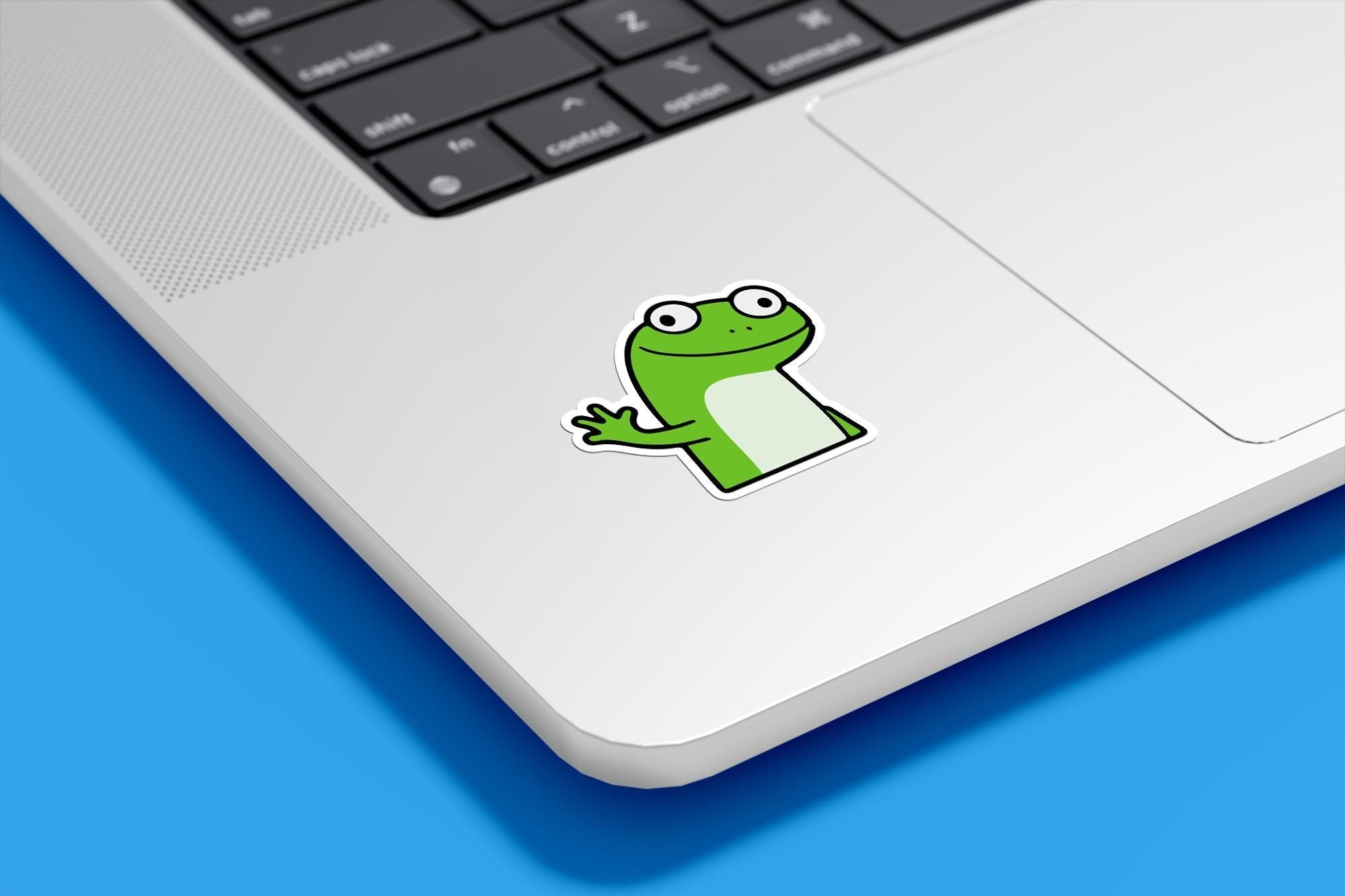 Lizard Meme Vinyl Sticker