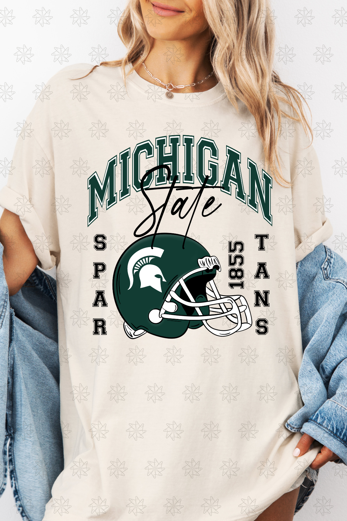 Lets Go Spartans Tee