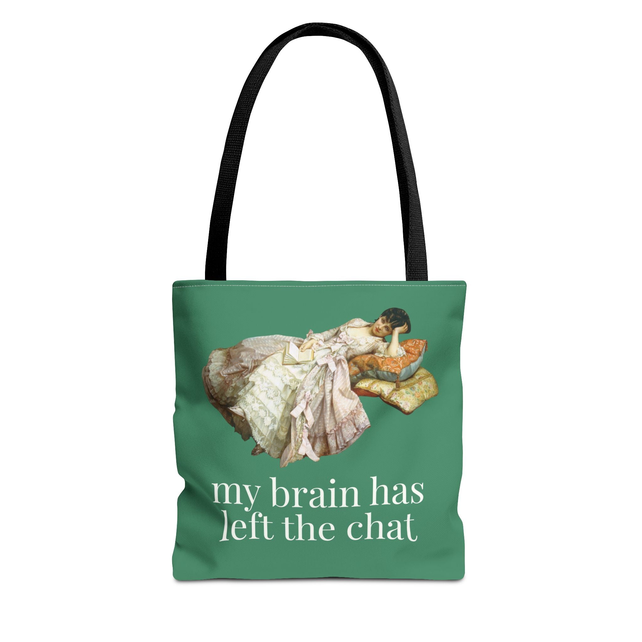 My Brain Has Left the Chart: Funny Art History Tote Bag