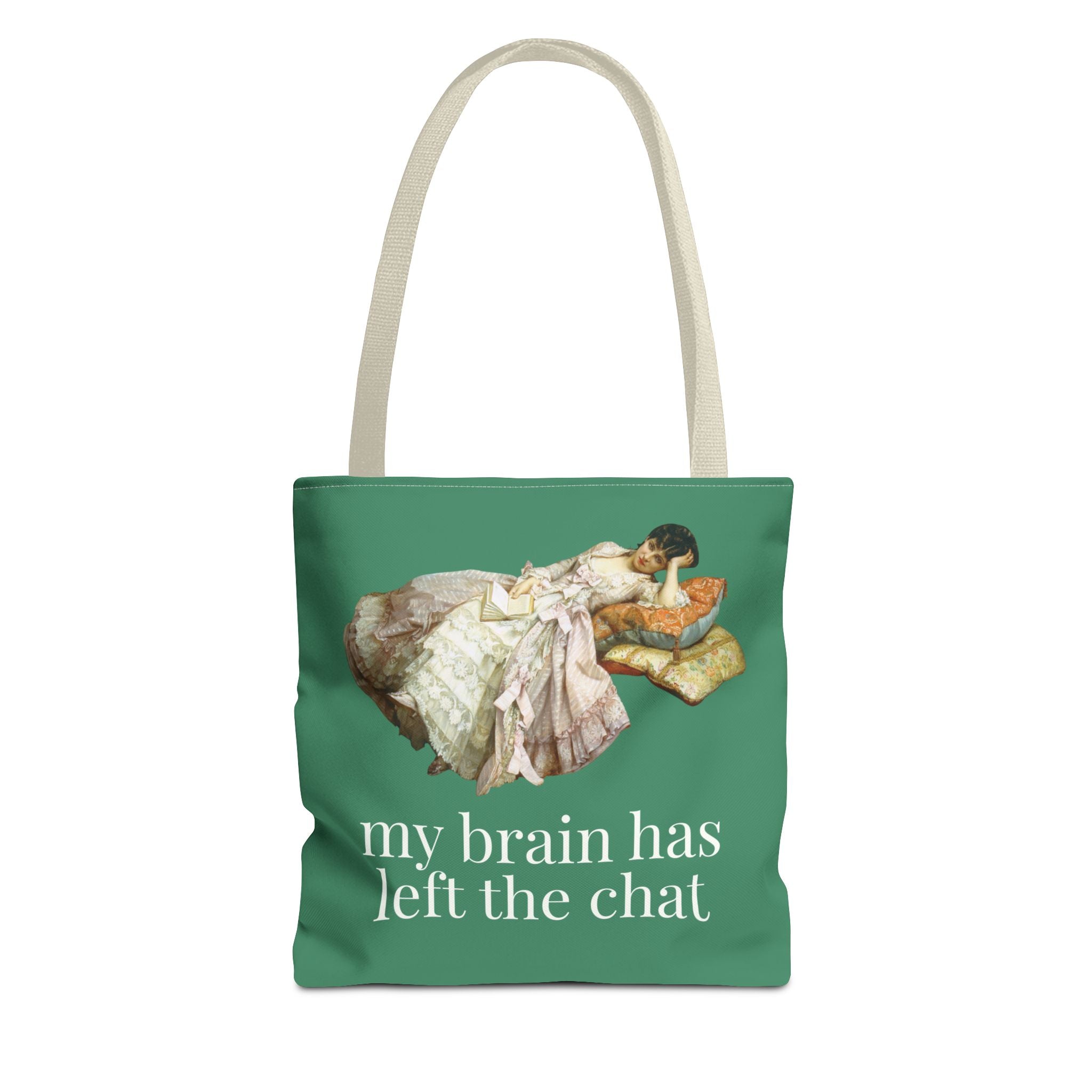 My Brain Has Left the Chart: Funny Art History Tote Bag