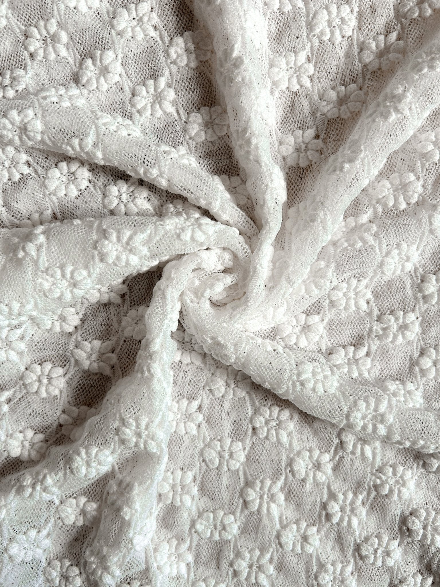 PRE - ORDER Sheer Daisy & Lace Short Sleeve Top - 4/24 - Girl Code Couture