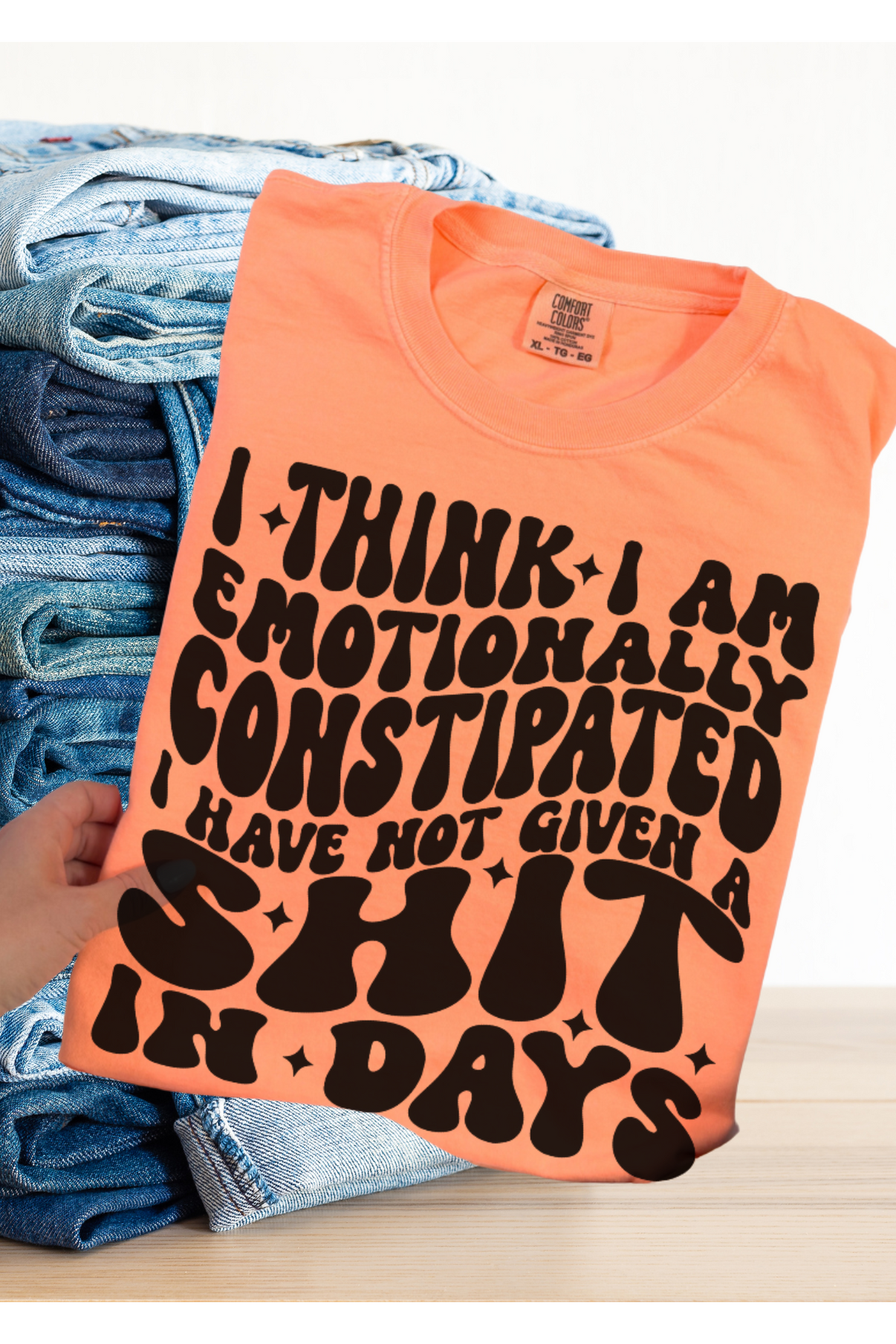 Emotionally Constipated Tee