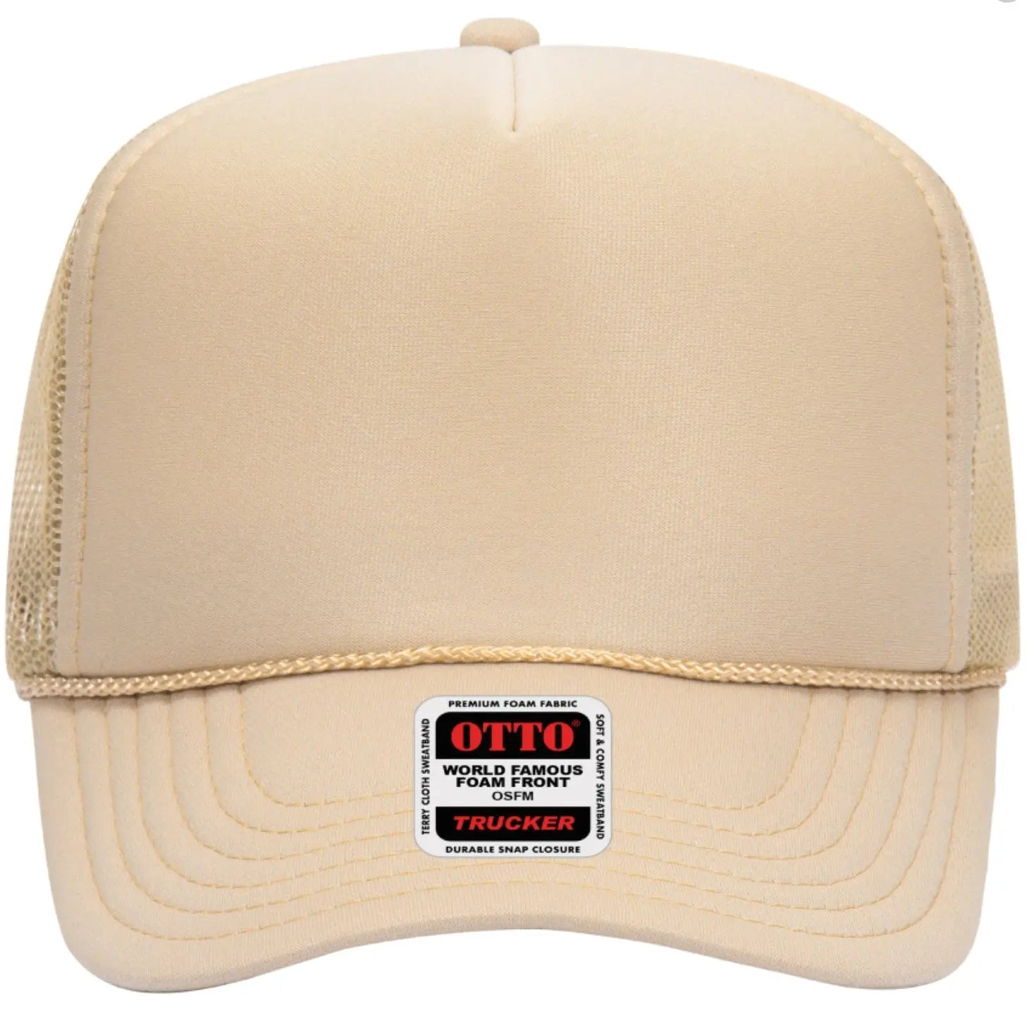 Free Hugs Just Kidding Don't Touch Me Adult Otto Foam Trucker Hat