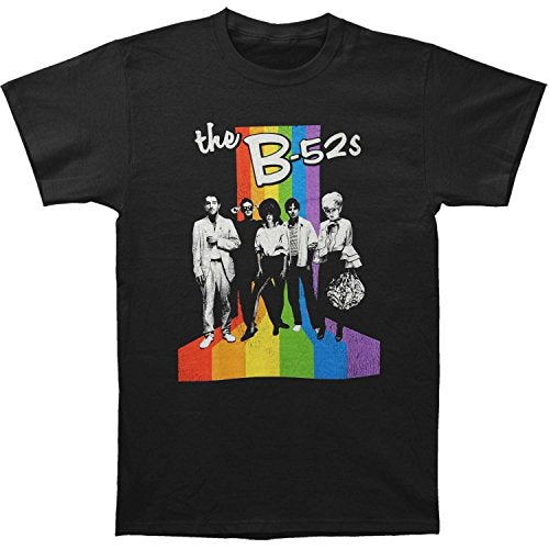 B52s Retro Rainbow T-shirt Officially Licensed