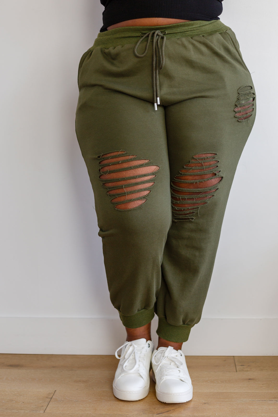 Kick Back Distressed Joggers - 3XL