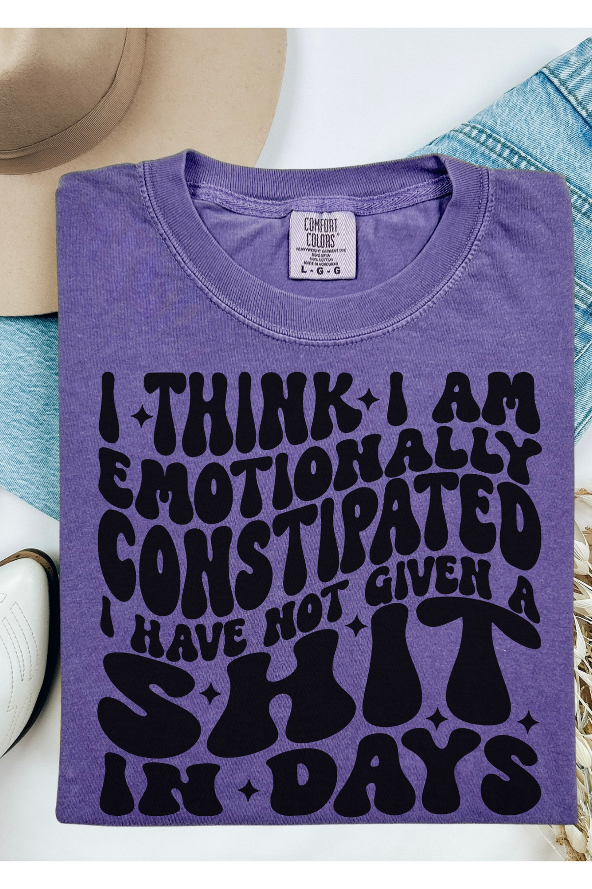 Emotionally Constipated Tee