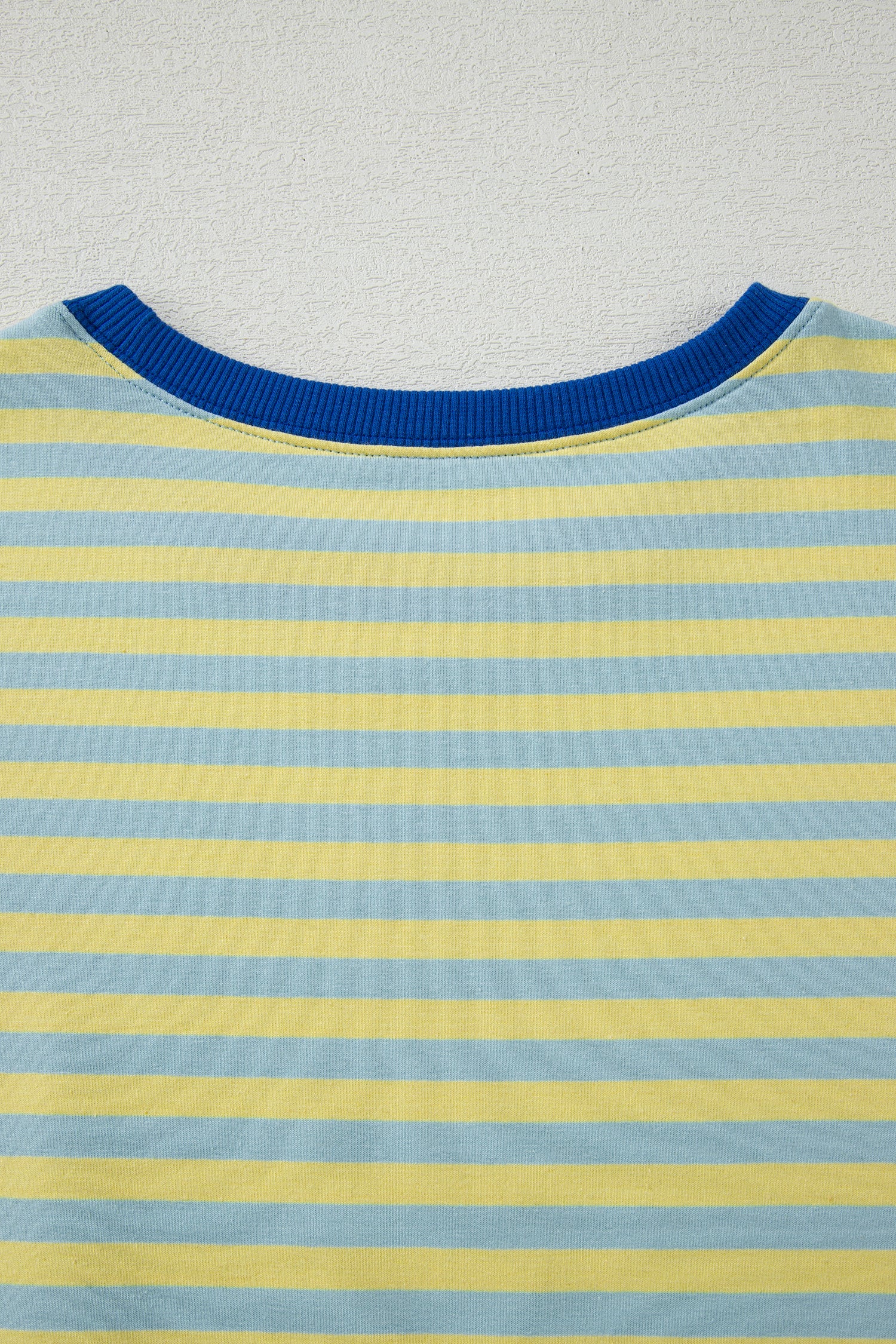 PRE-ORDER: Stripe Drop Shoulder Boxy Casual Terry Short Set