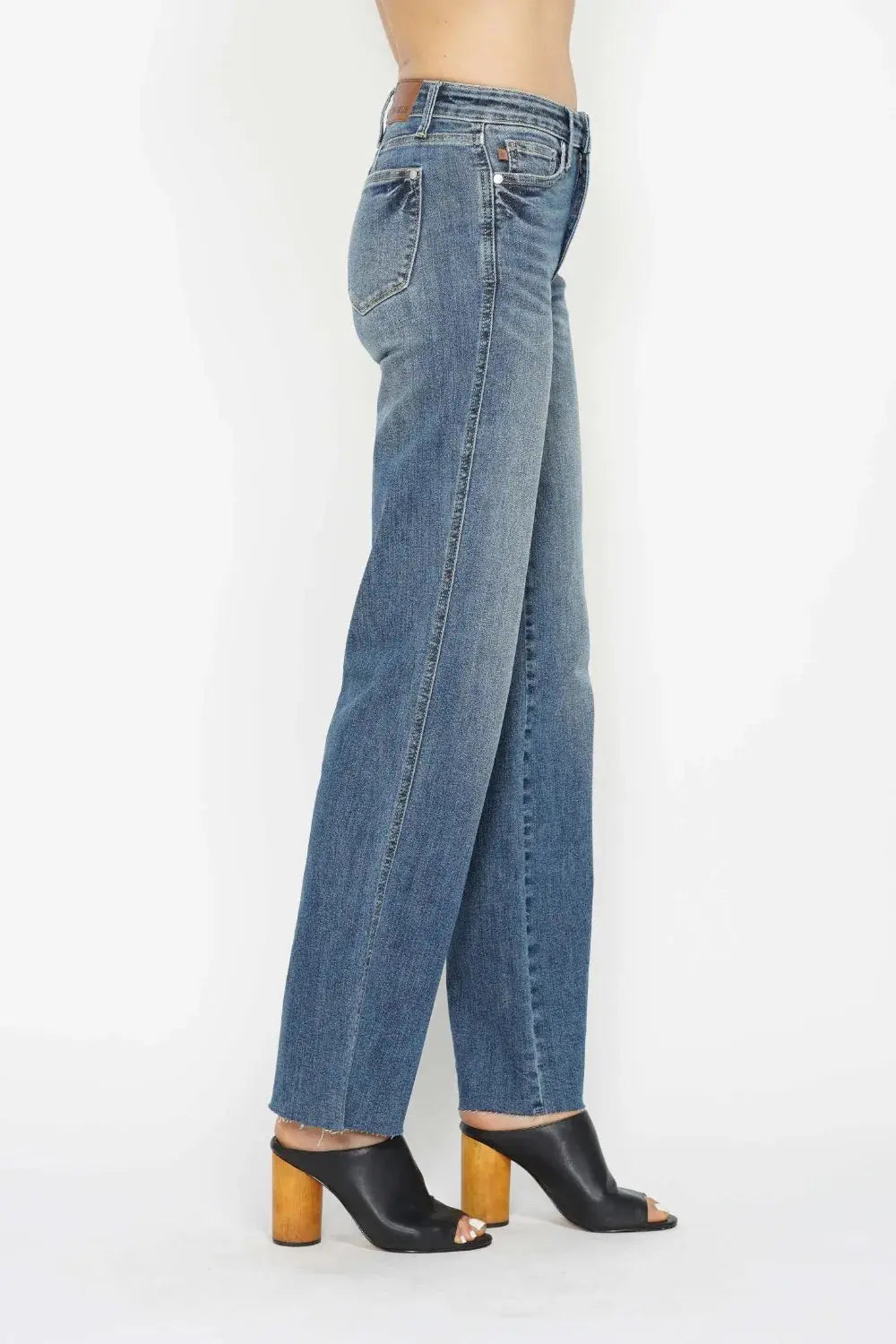 Tummy Control Straight Judy Blue Jeans