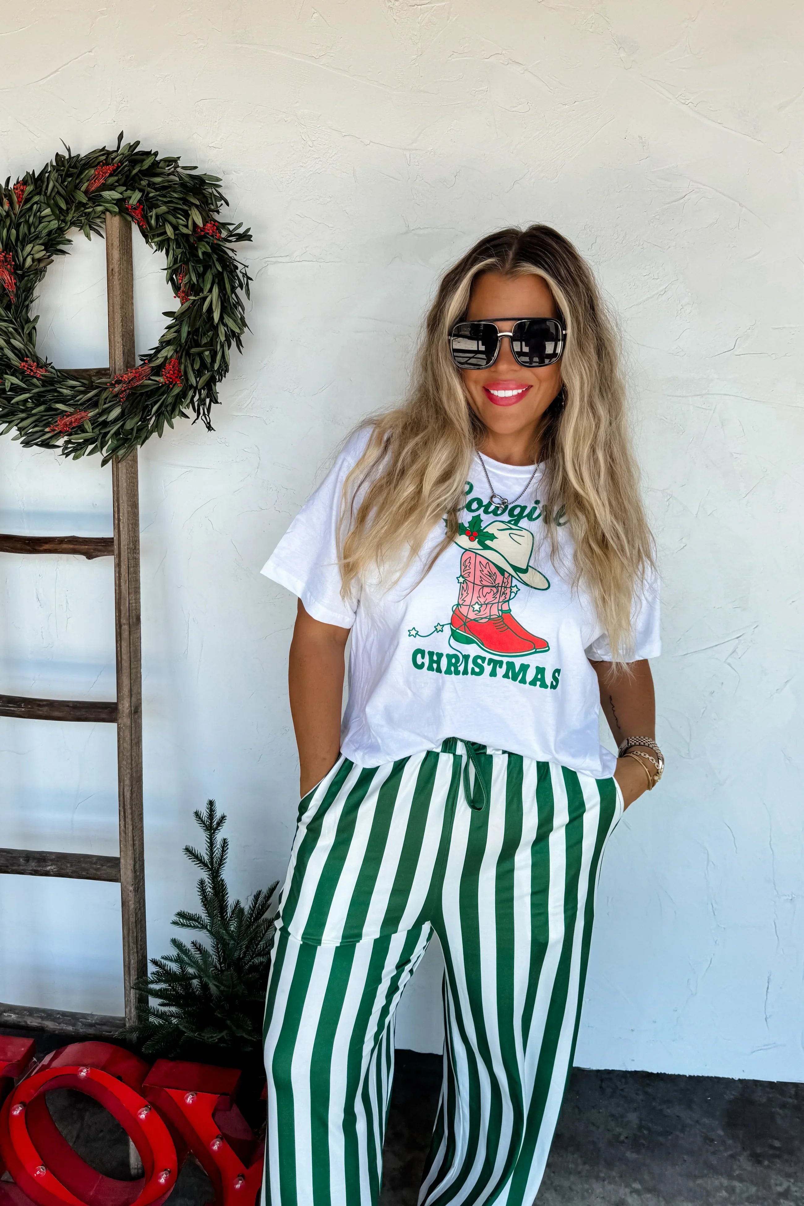 PRE-ORDER: Blakeley Cowgirl Christmas Graphic Tees