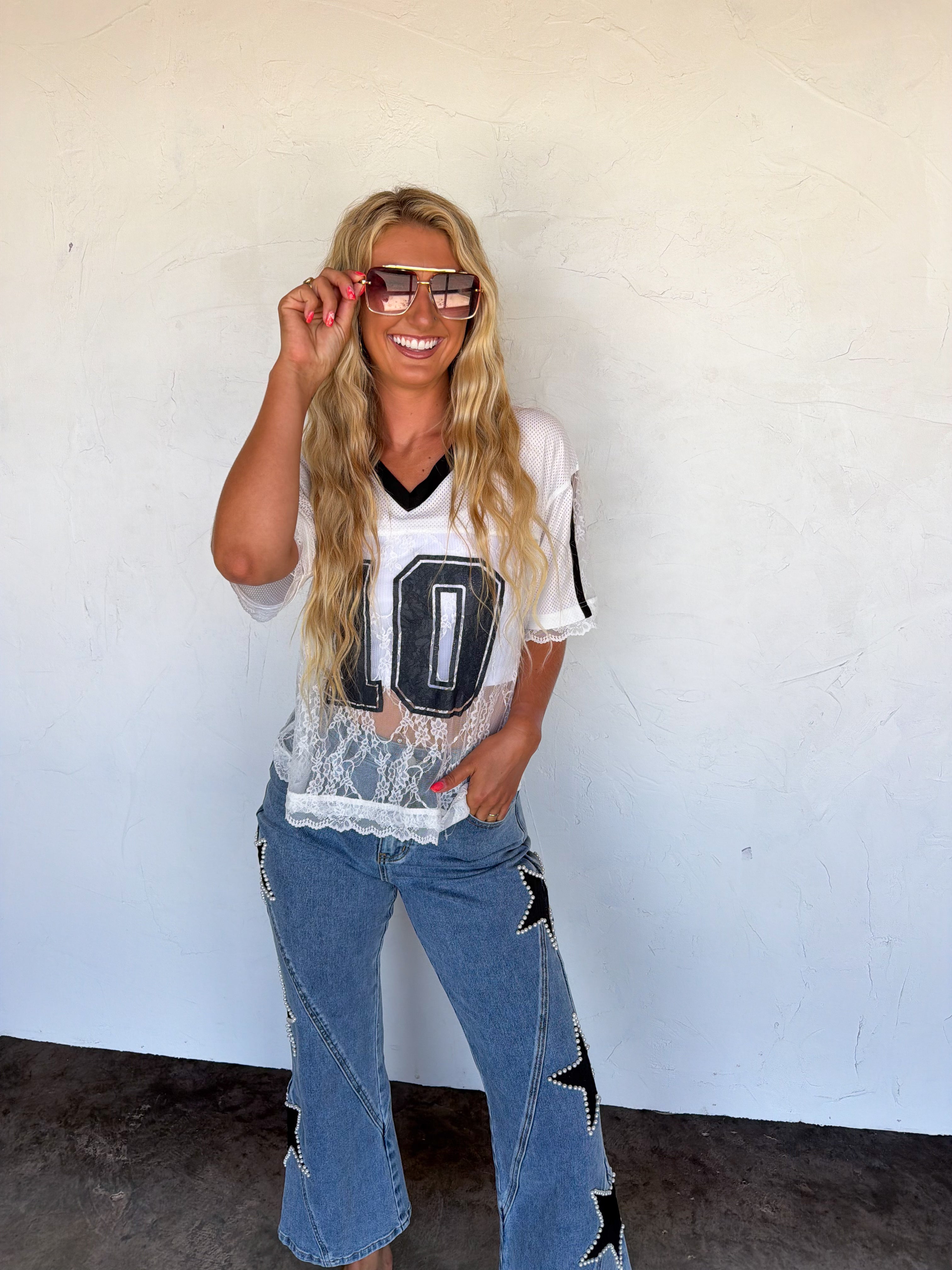 PRE-ORDER: SIDELINE STAR JEANS