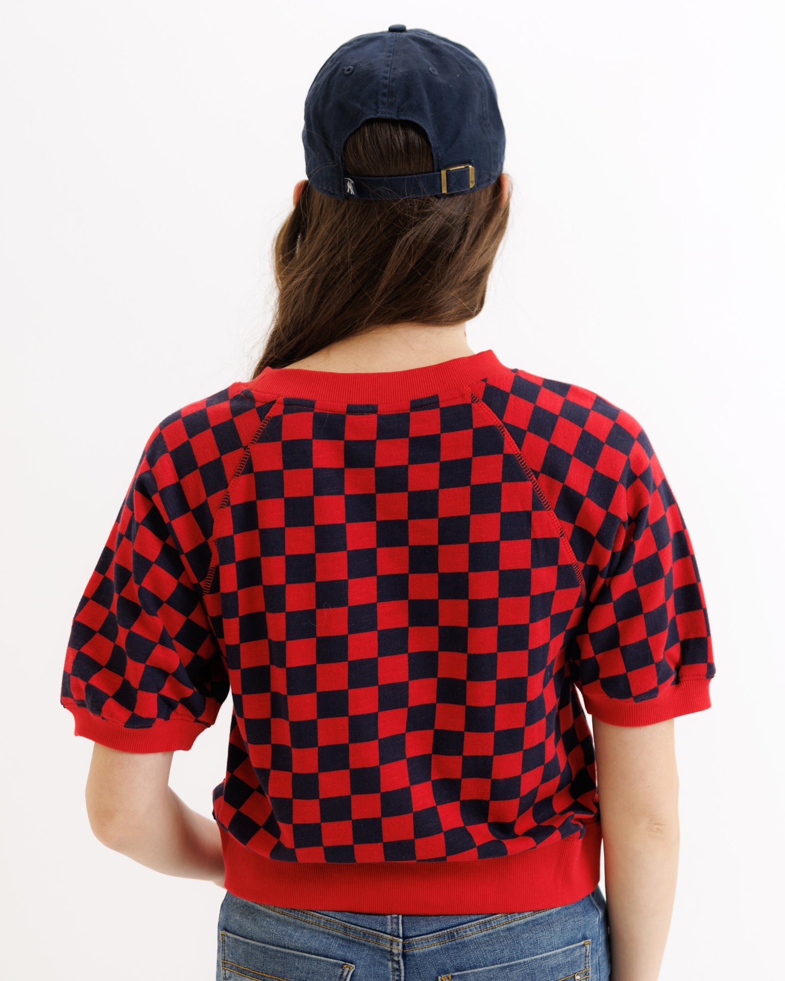 Powder Puff Sleeve Crew