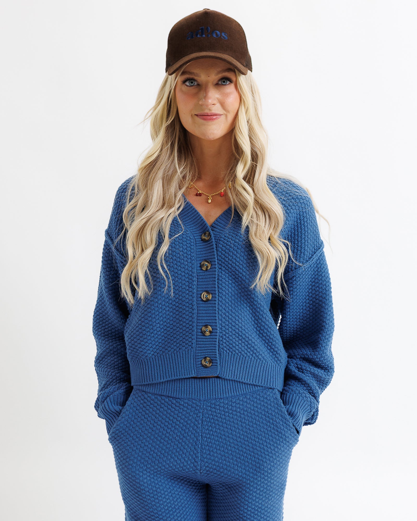 V-Neck Slopes Sweater