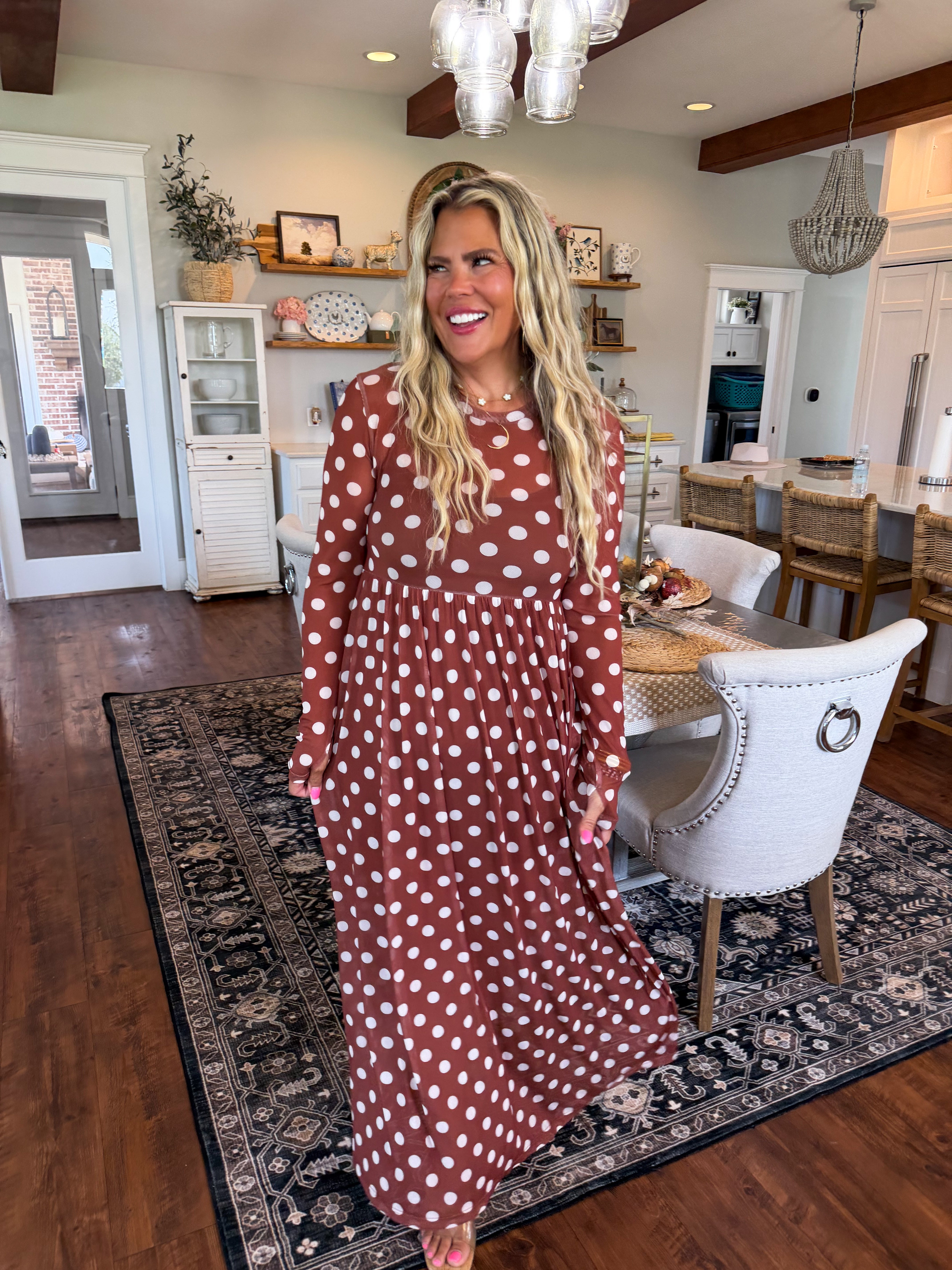 PRE-ORDER: THE COUNTRYSIDE MESH DRESS