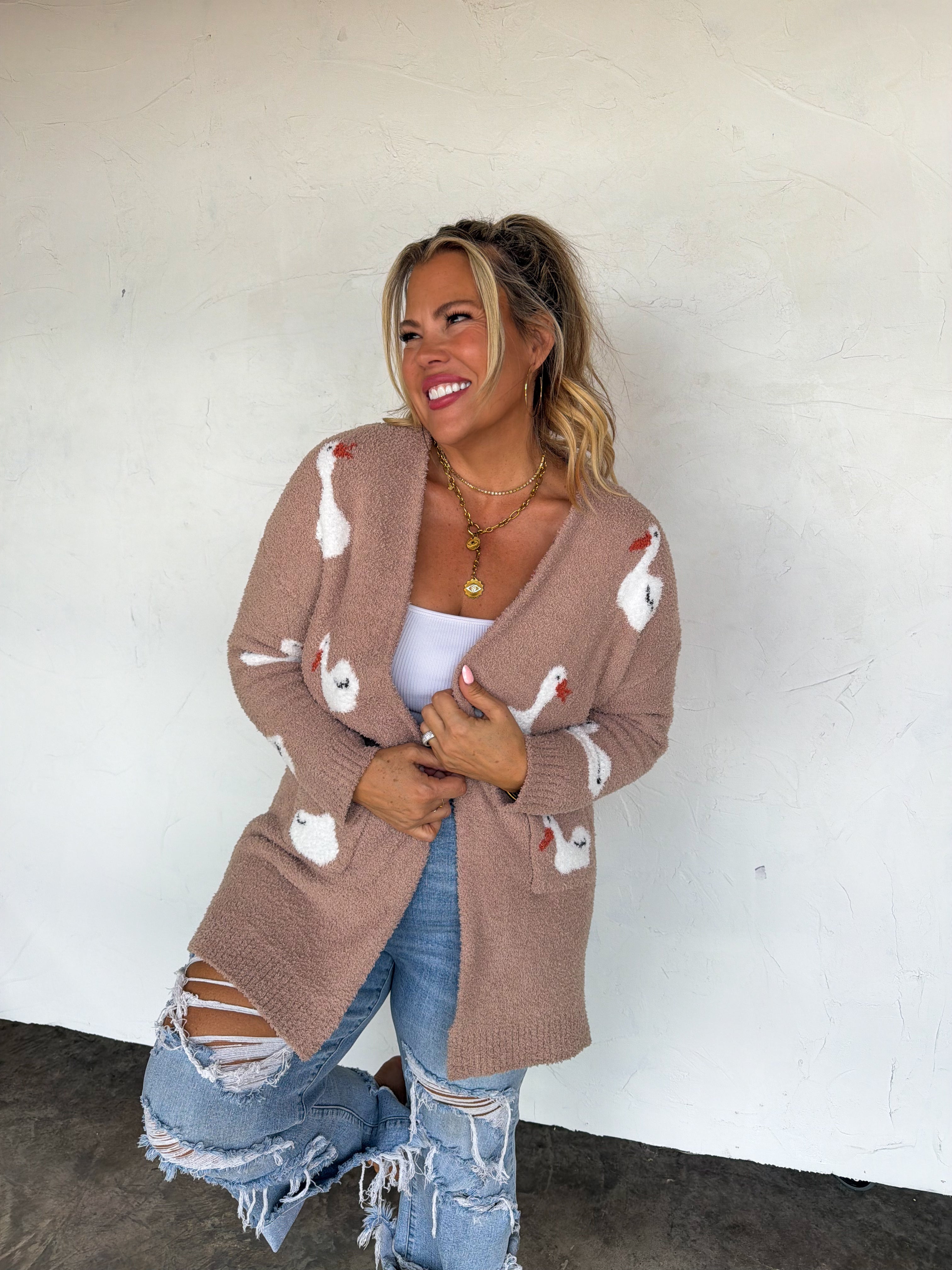 PRE-ORDER: FARM GIRL CLOUD CARDIGAN