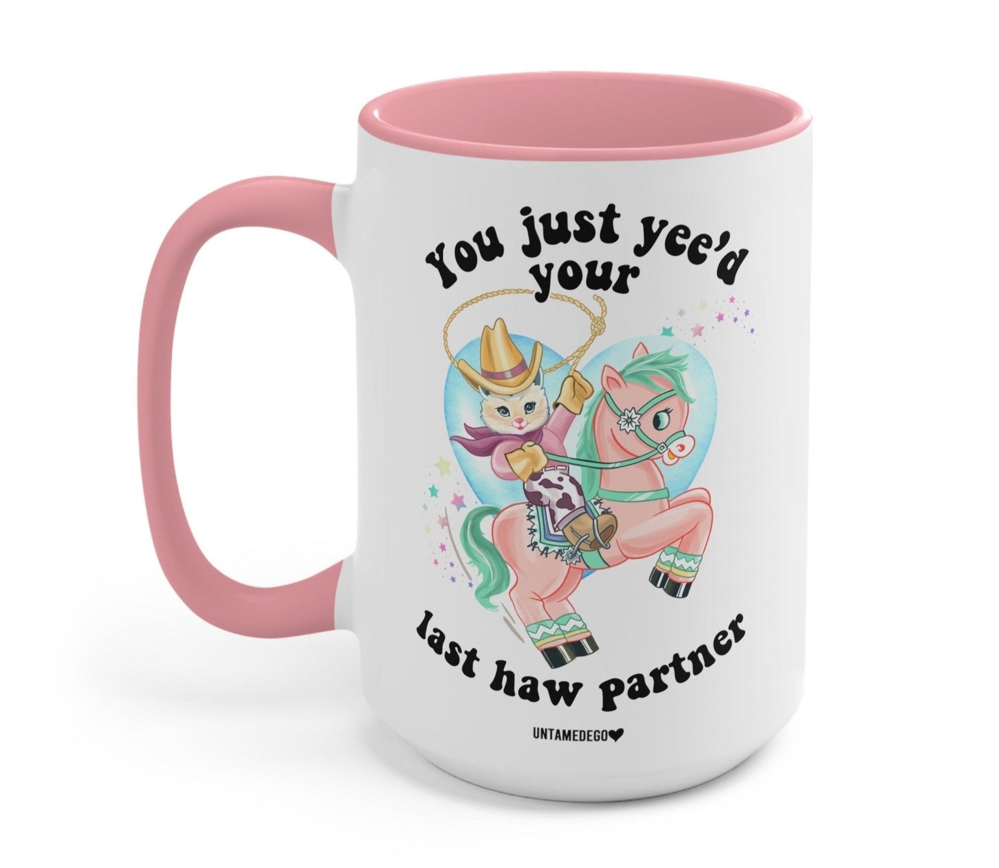 You Just Yee'd Your Last Haw Partner Luna Cowboy Kitty Mug