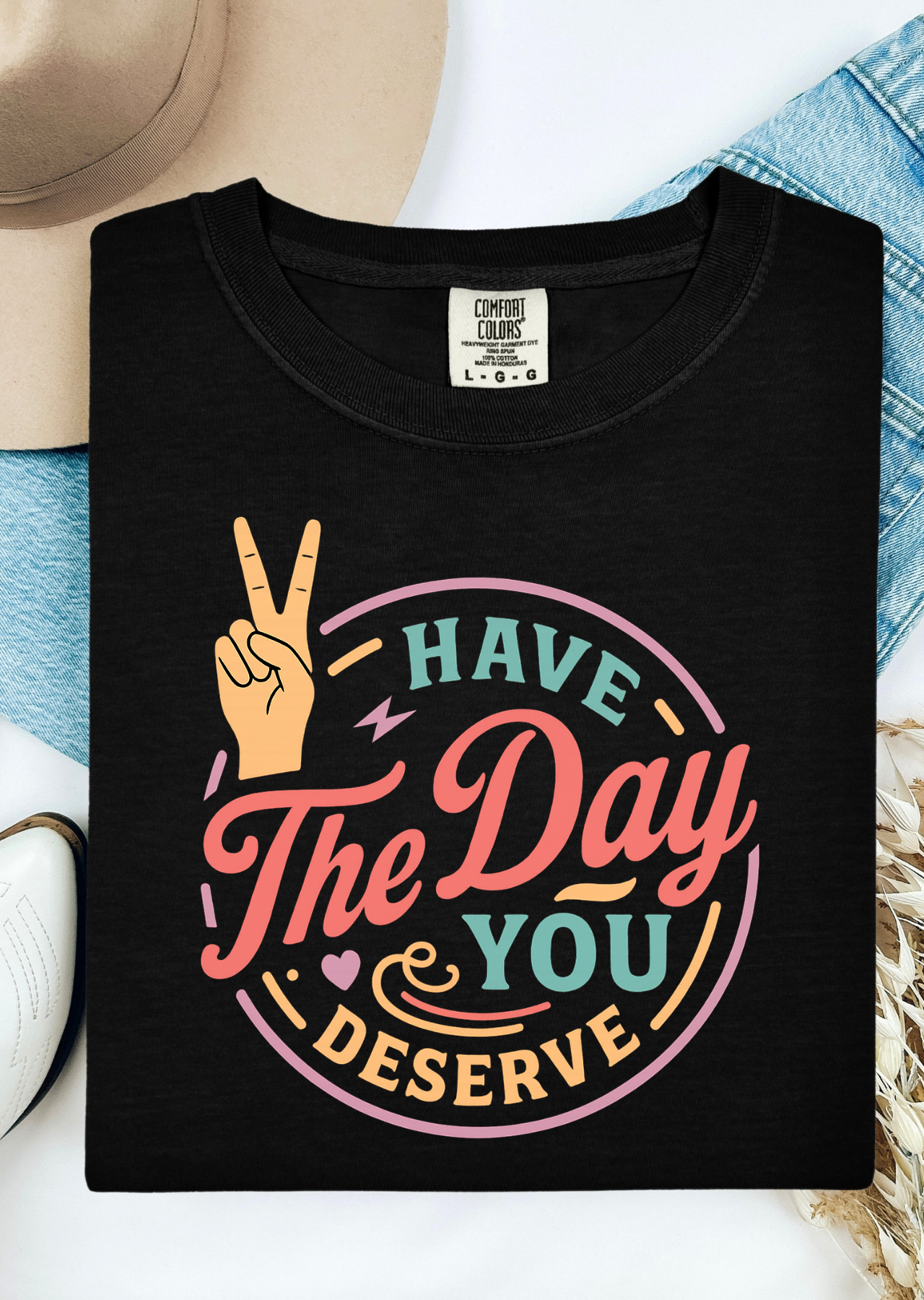 Peaceful Vibes Comfort Colors T-Shirt