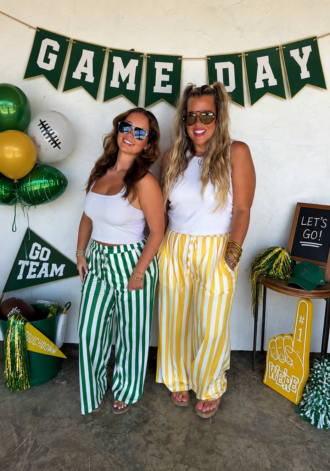 PRE-ORDER: GAME DAY HADDIE WIDE LEG PANTS