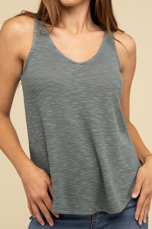 V Neck Sleeveless Cami