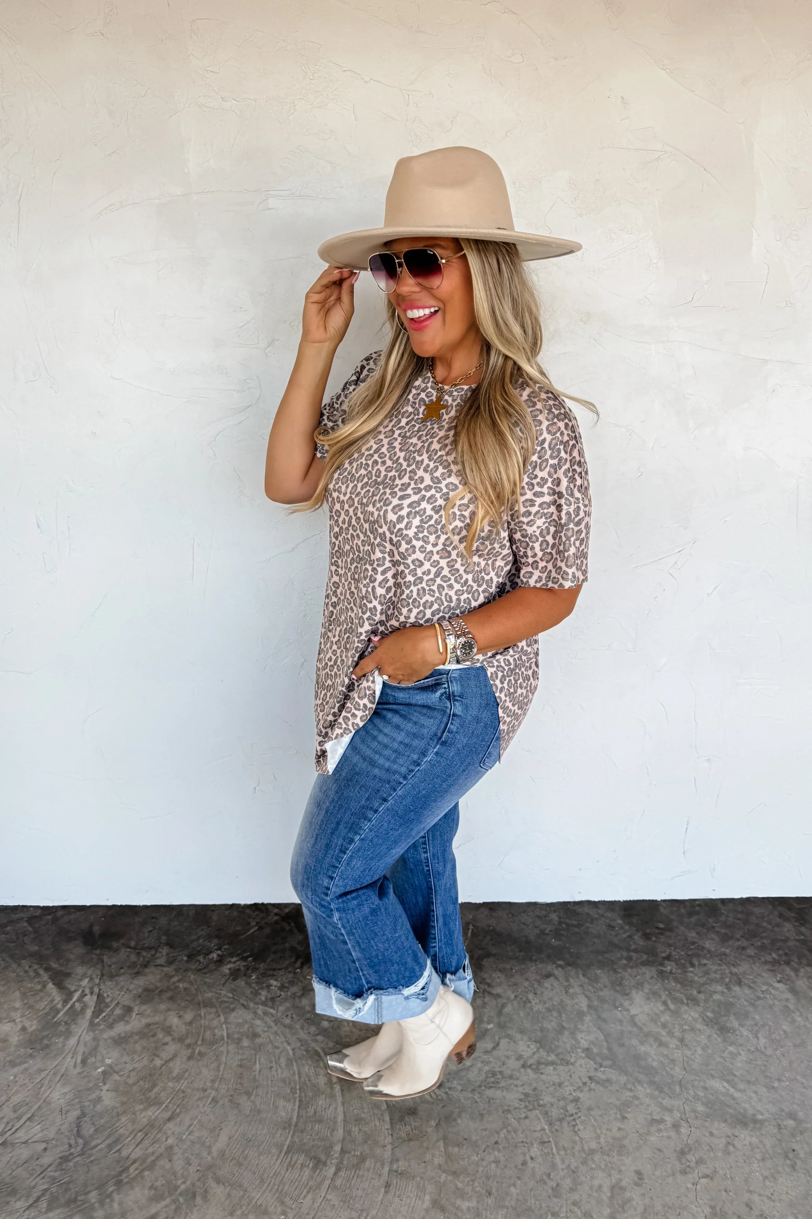 PRE-ORDER: Joey Washed Cotton Boyfriend Tee Fall Colors