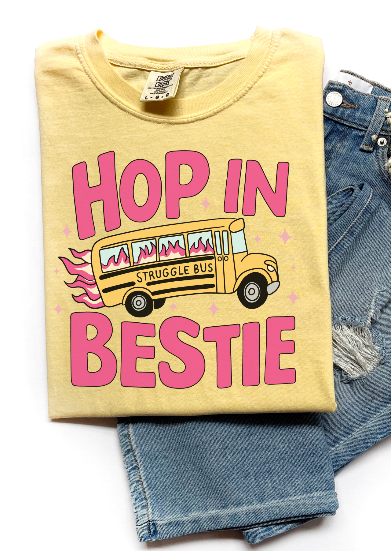 Hop in Bestie Tee