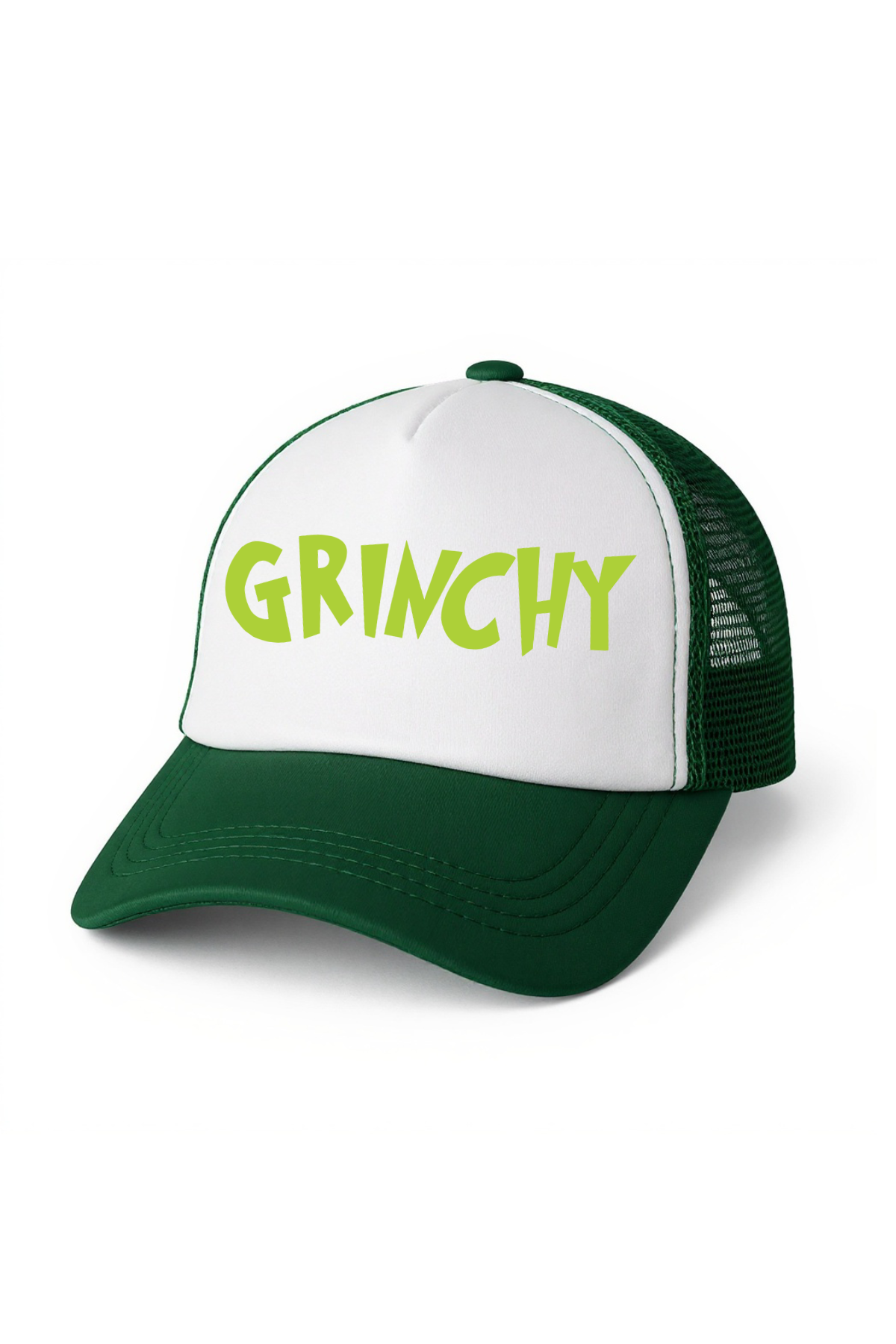 Grinchy Trucker Hat