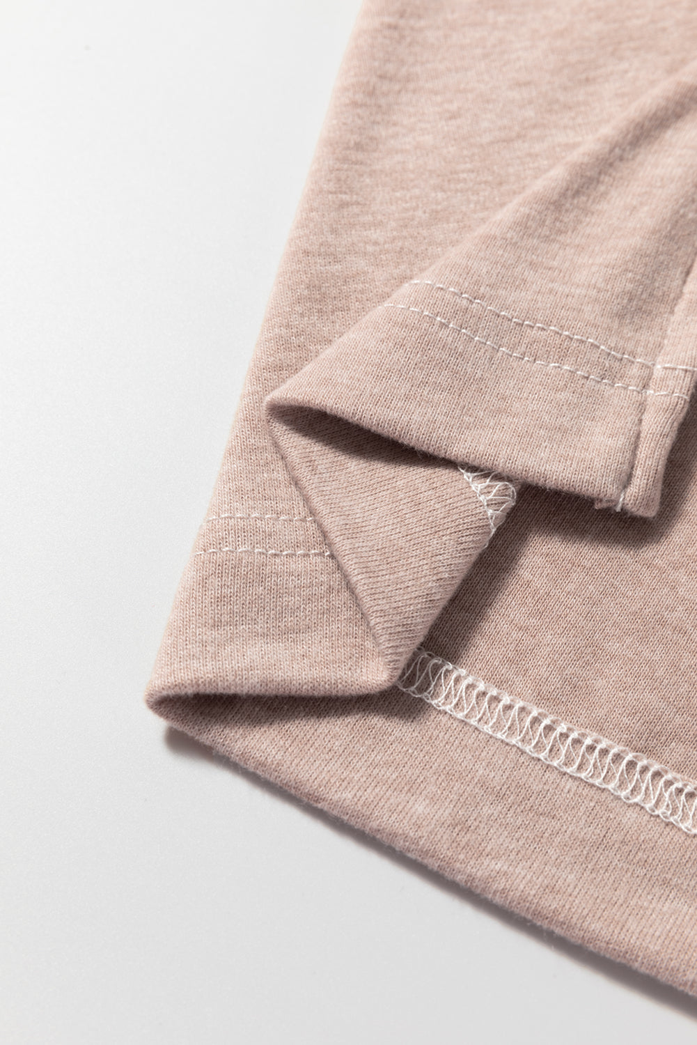 Khaki Colorblock Long Sleeve Top