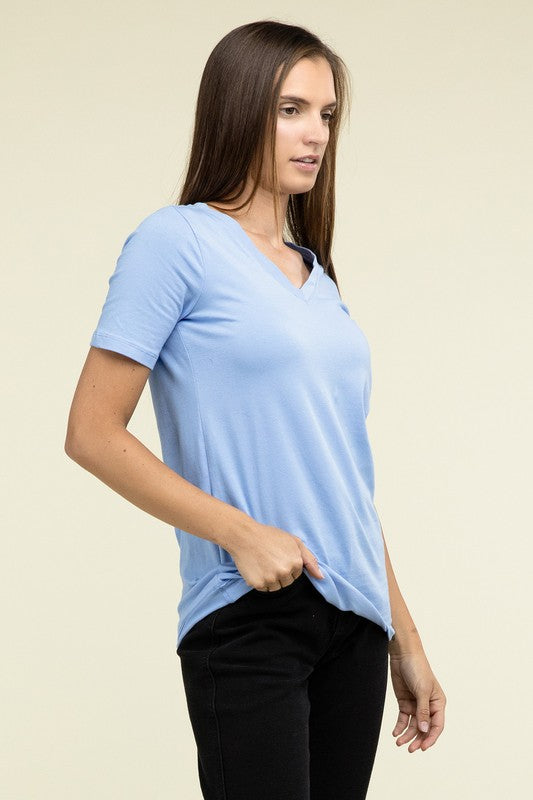 V-NECK SHORT SLEEVE T-SHIRT