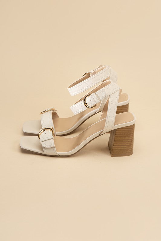 Buckle Sandal Heel