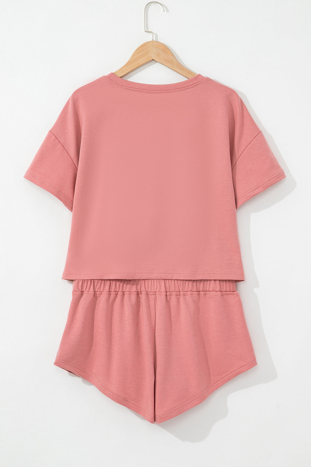 PRE-ORDER: Cropped Tee and Ruffle High Waist Skort Set