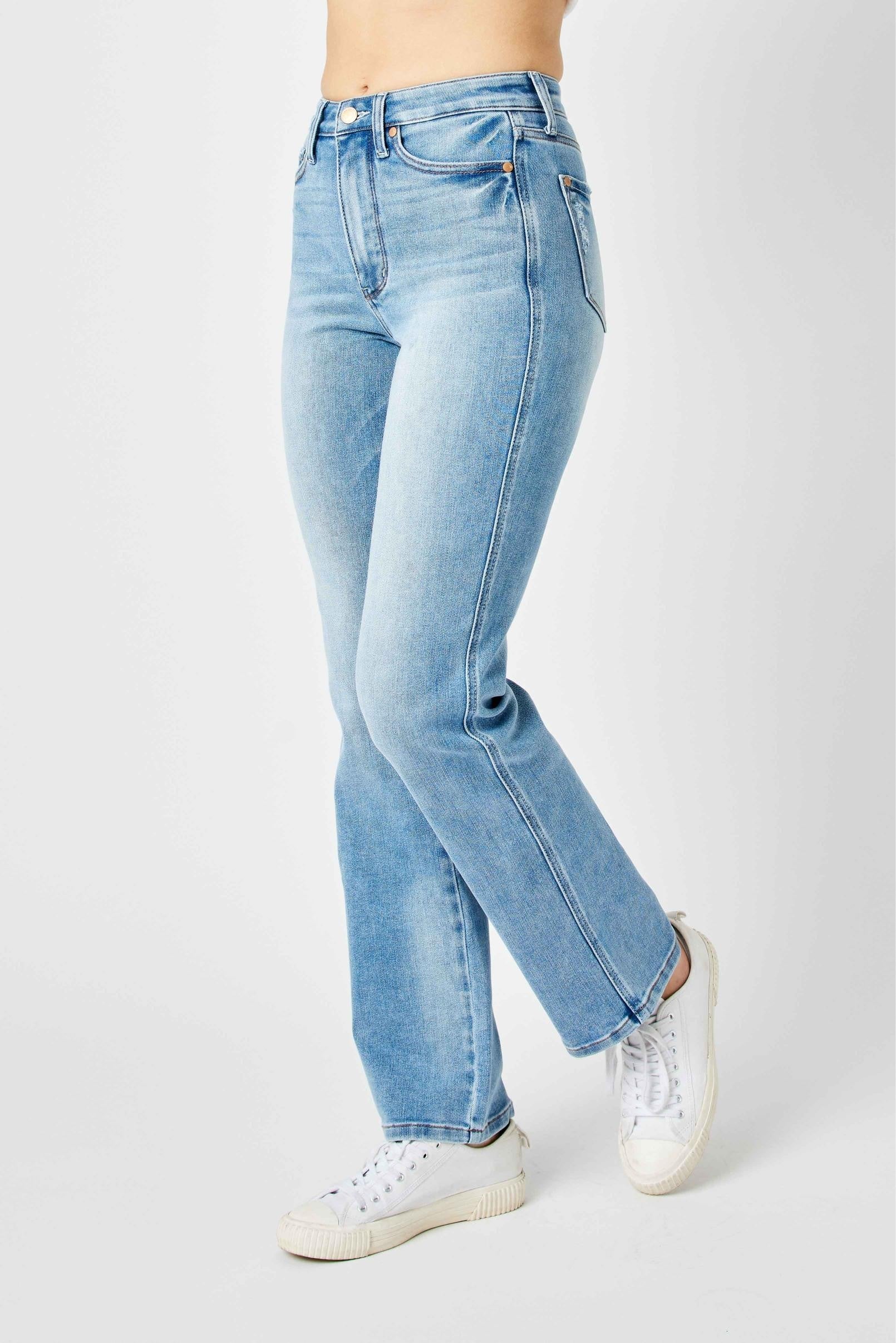 Judy Blue Tummy Control Straight Jeans