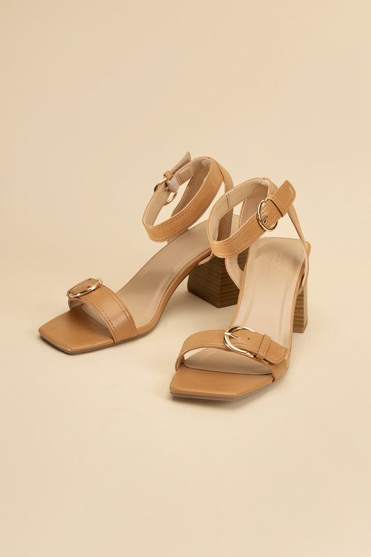 Buckle Sandal Heel