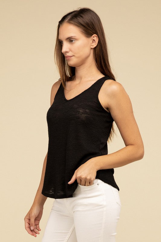 V Neck Sleeveless Cami