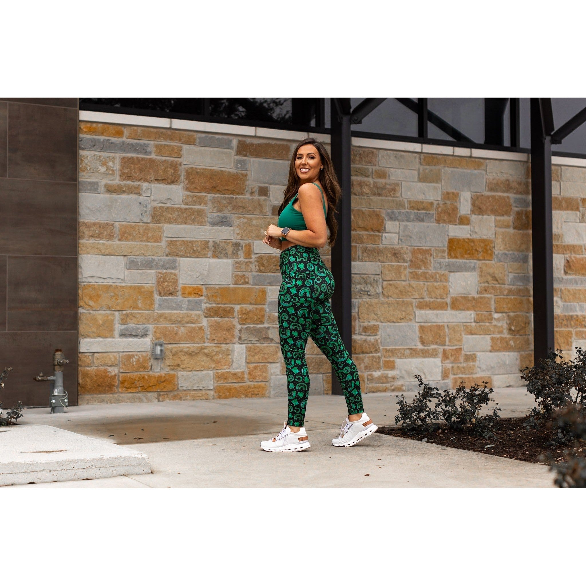 St Patricks Day LUCKY CHARM Leggings