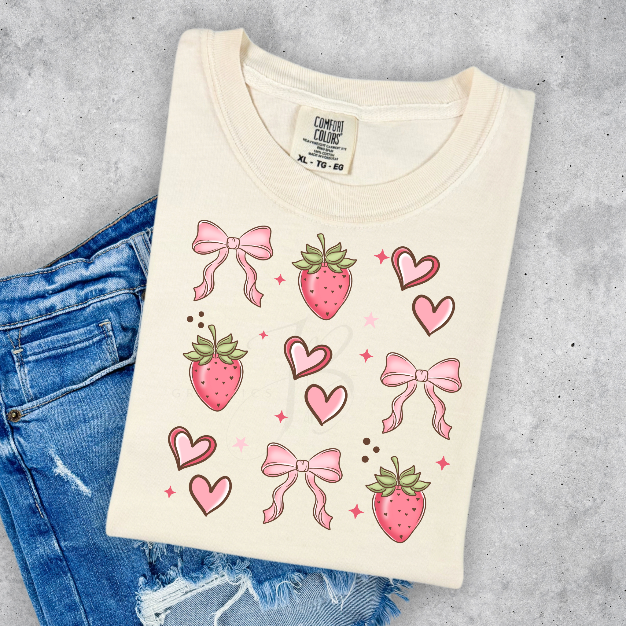 Berry Bow Tee