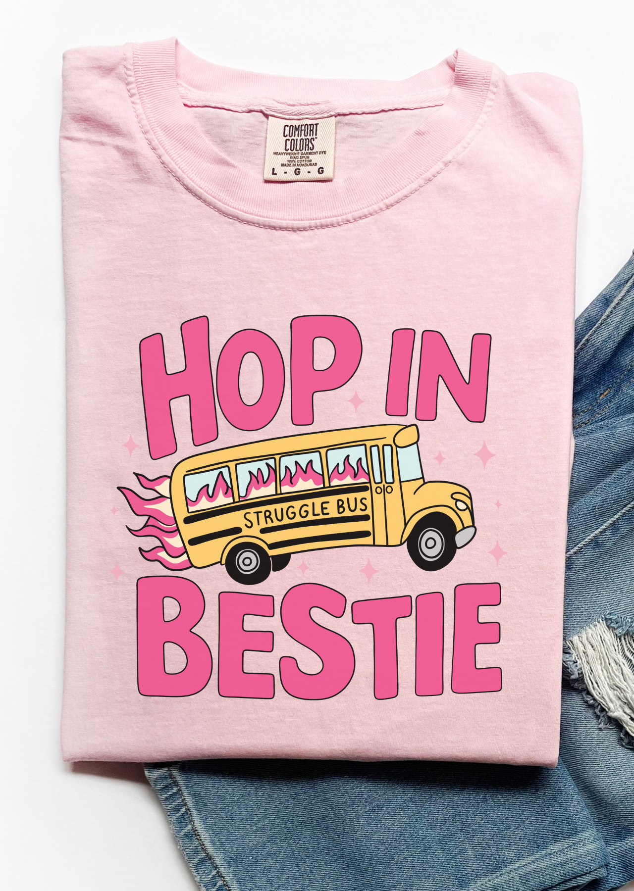 Hop in Bestie Tee