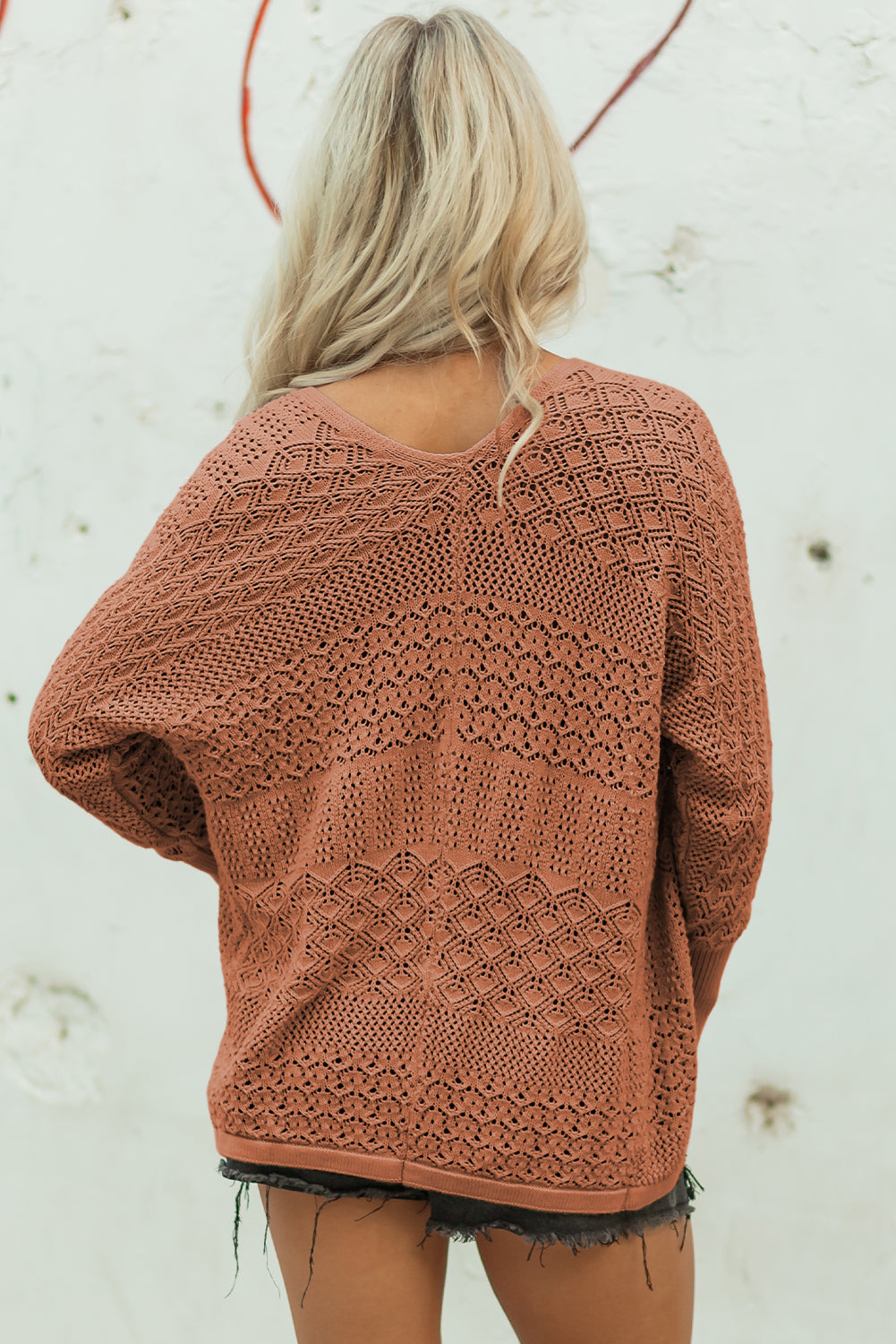 Knit Open Front Cardigan