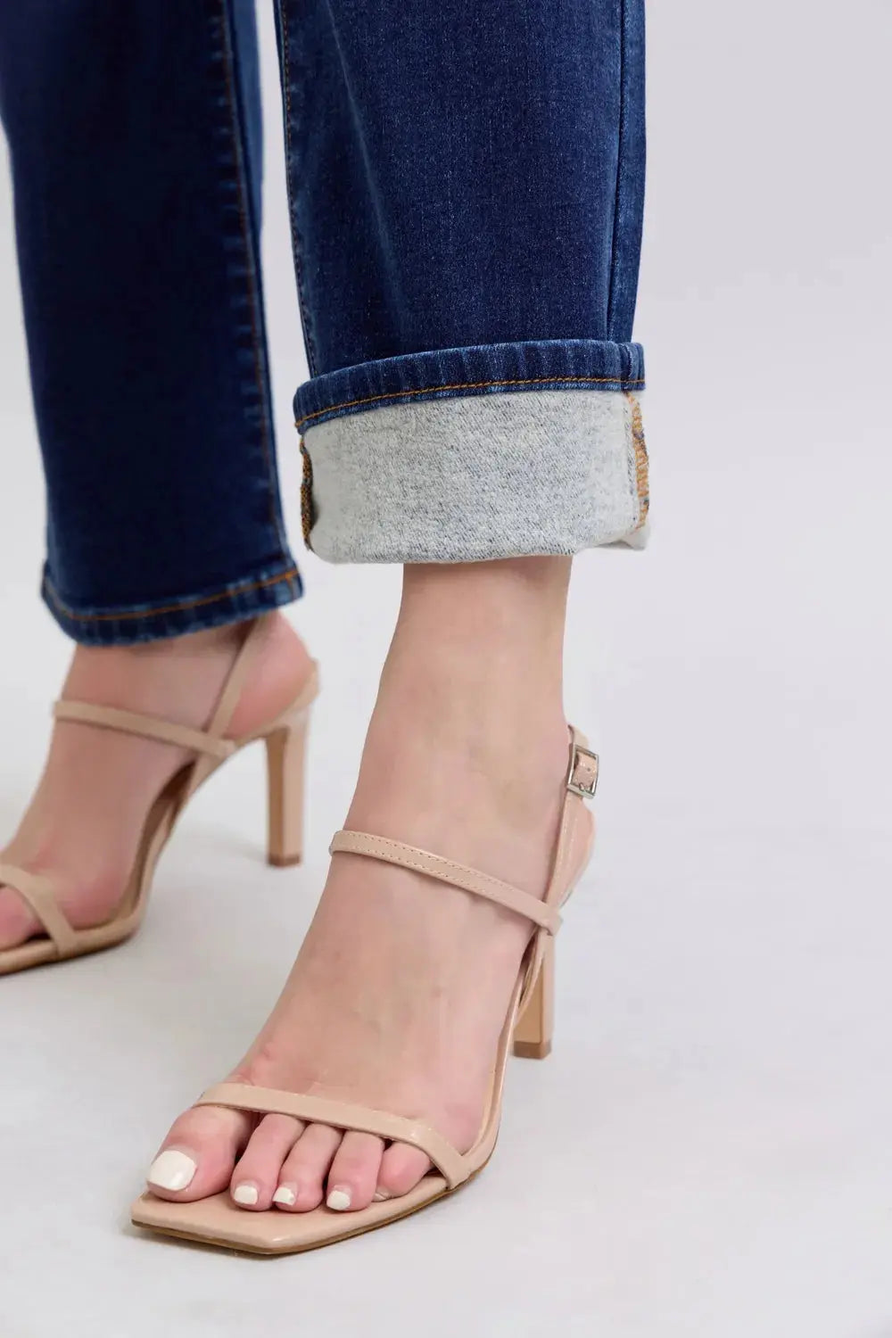 Washed Straight Leg Judy Blue Jeans with Pockets