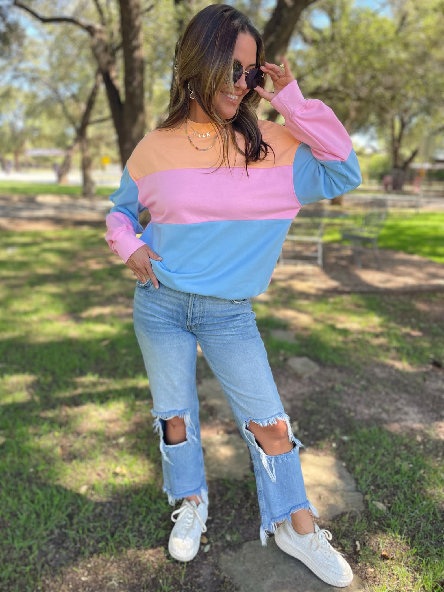 PRE-ORDER: Finnley Colorblock Pullover