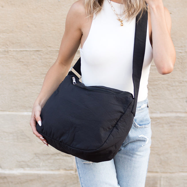 Lula Everywhere Nylon Messenger Bag