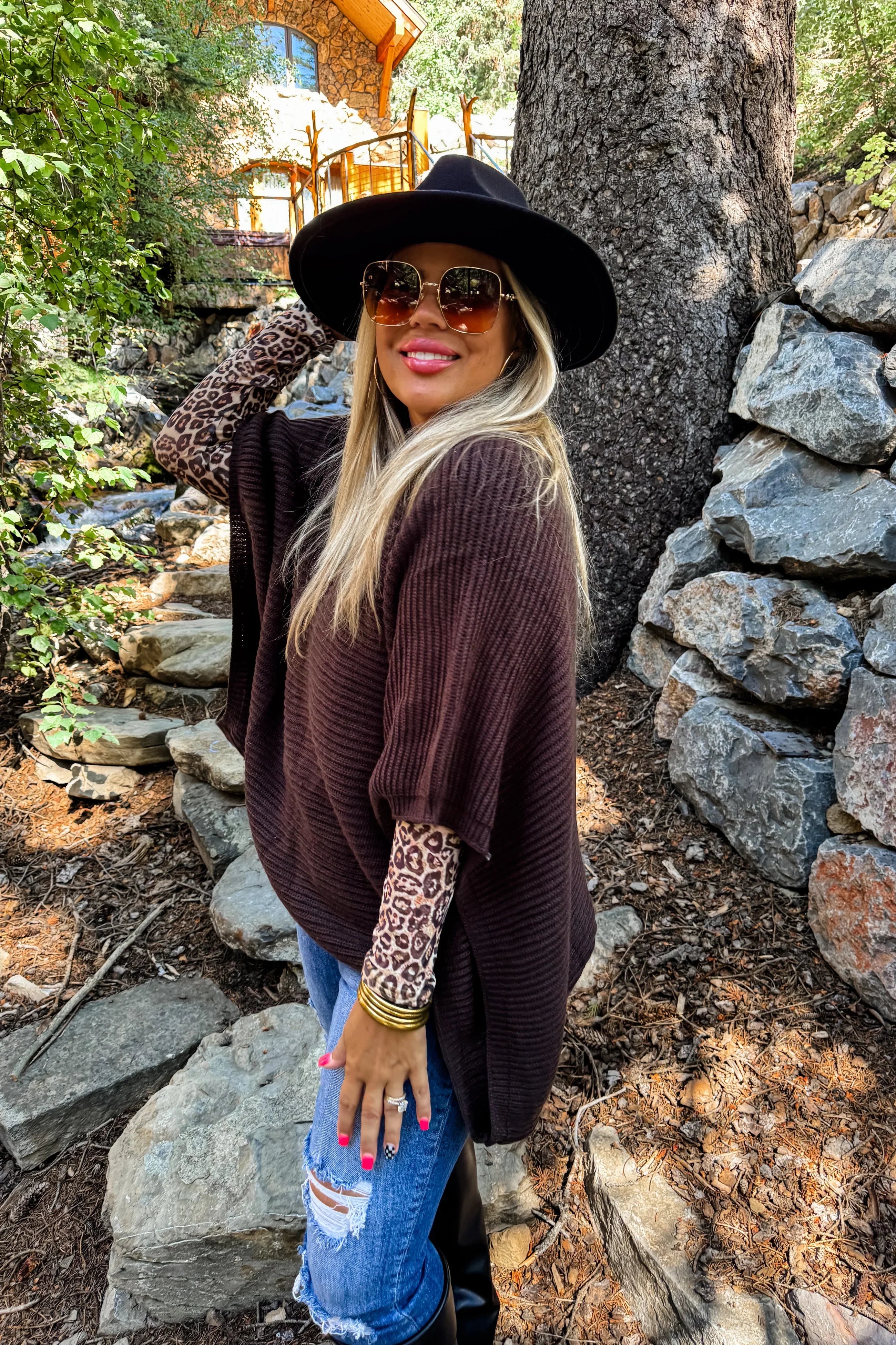 PRE-ORDER: Fall Meg Pullover Poncho