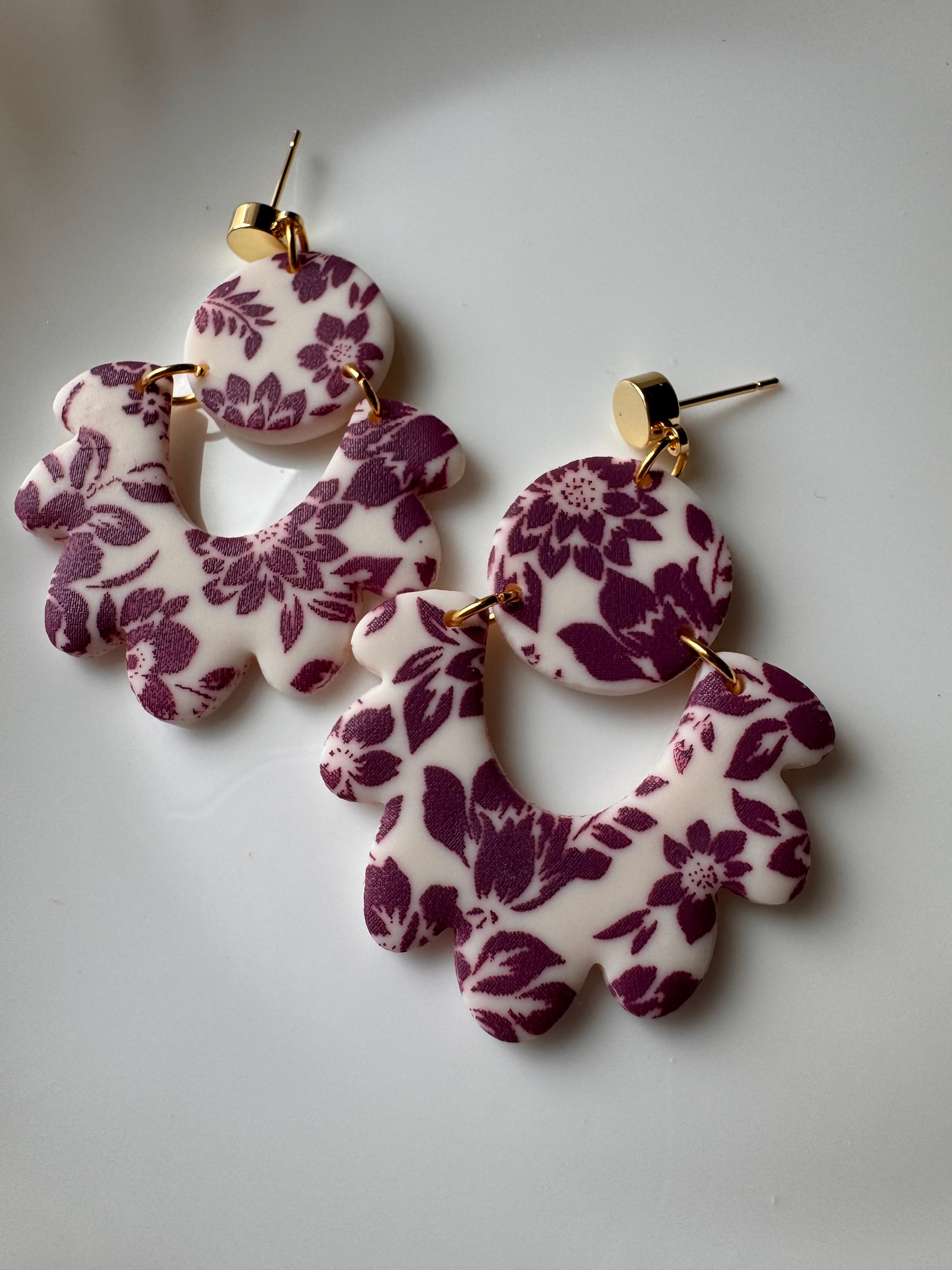 Taylor, in Purple Floral