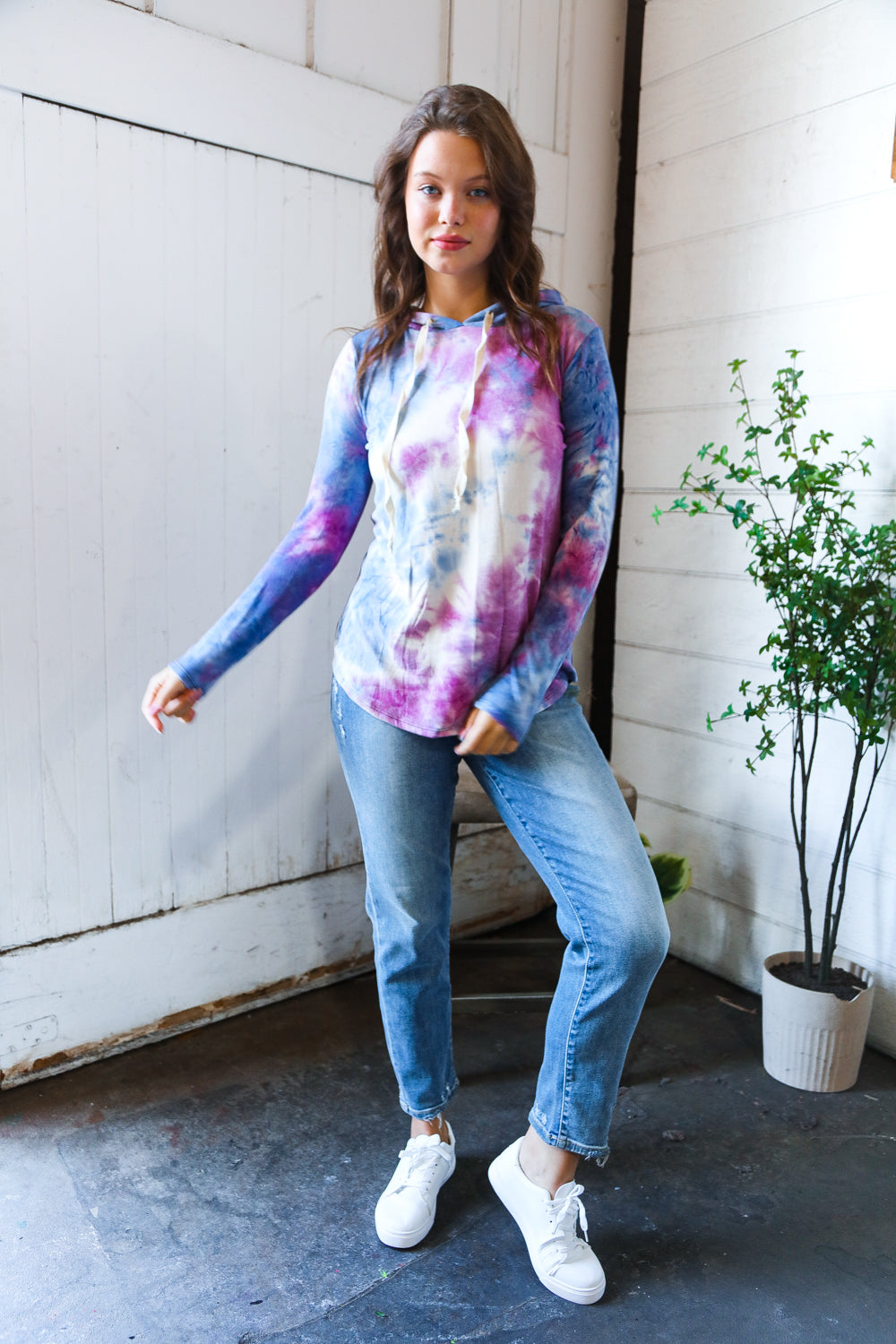 Pops of Pastel Hoodie