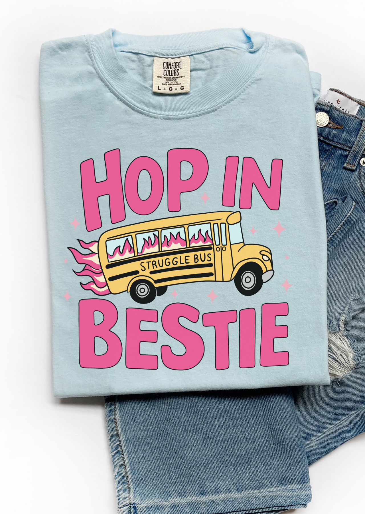 Hop in Bestie Tee