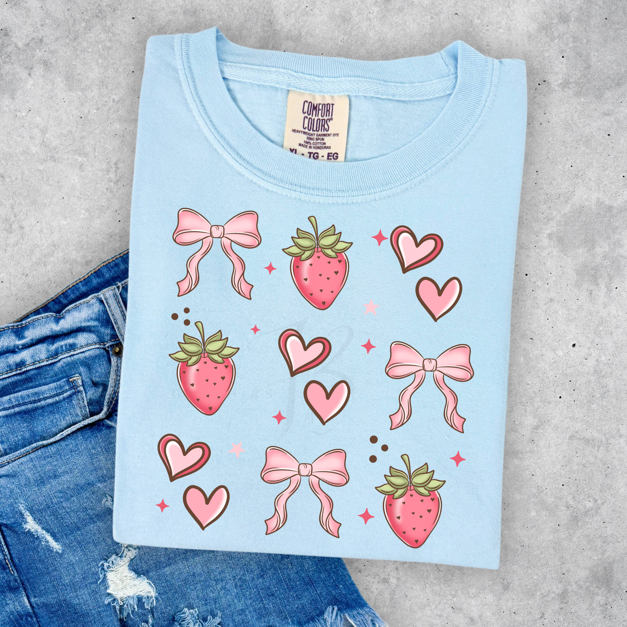 Berry Bow Tee