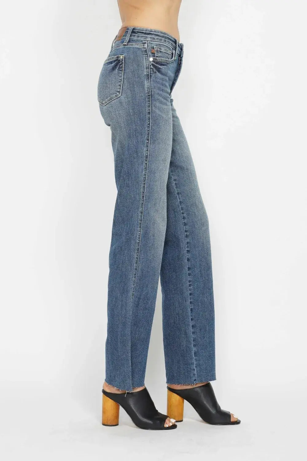 Tummy Control Straight Judy Blue Jeans
