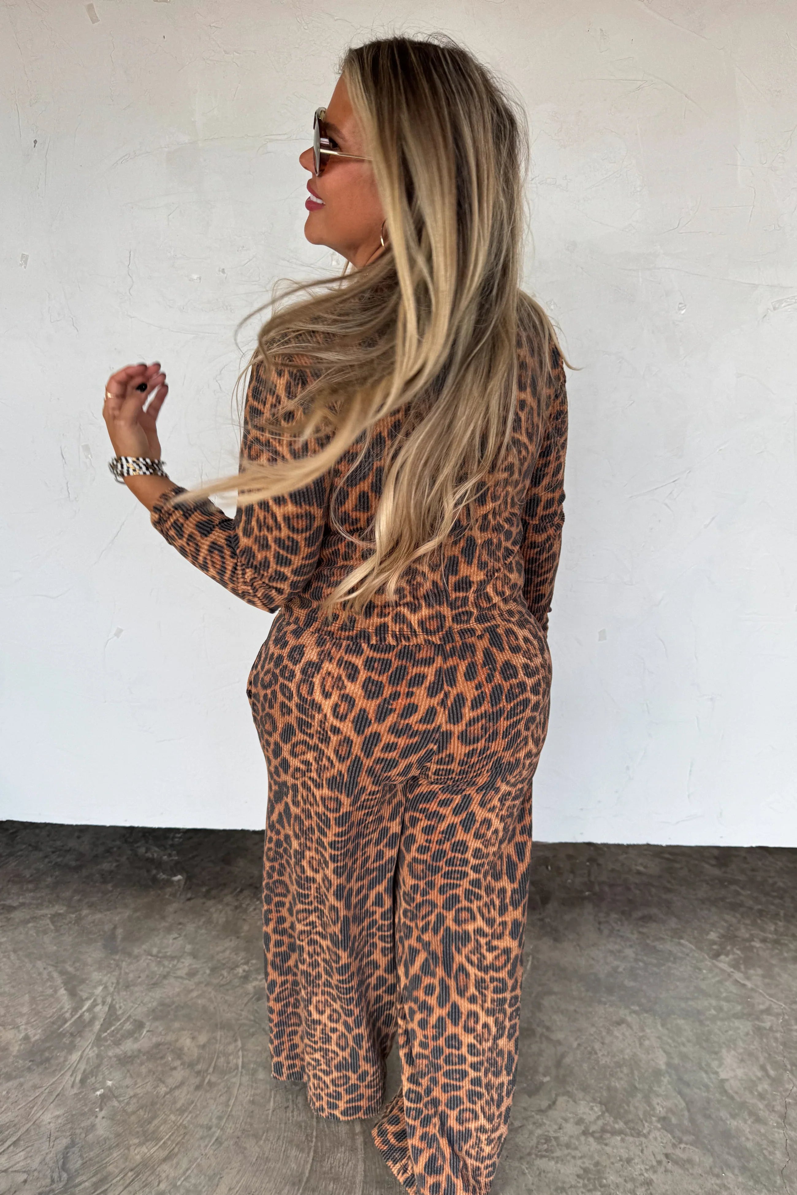PRE-ORDER: Haven Cheetah Lounge Set