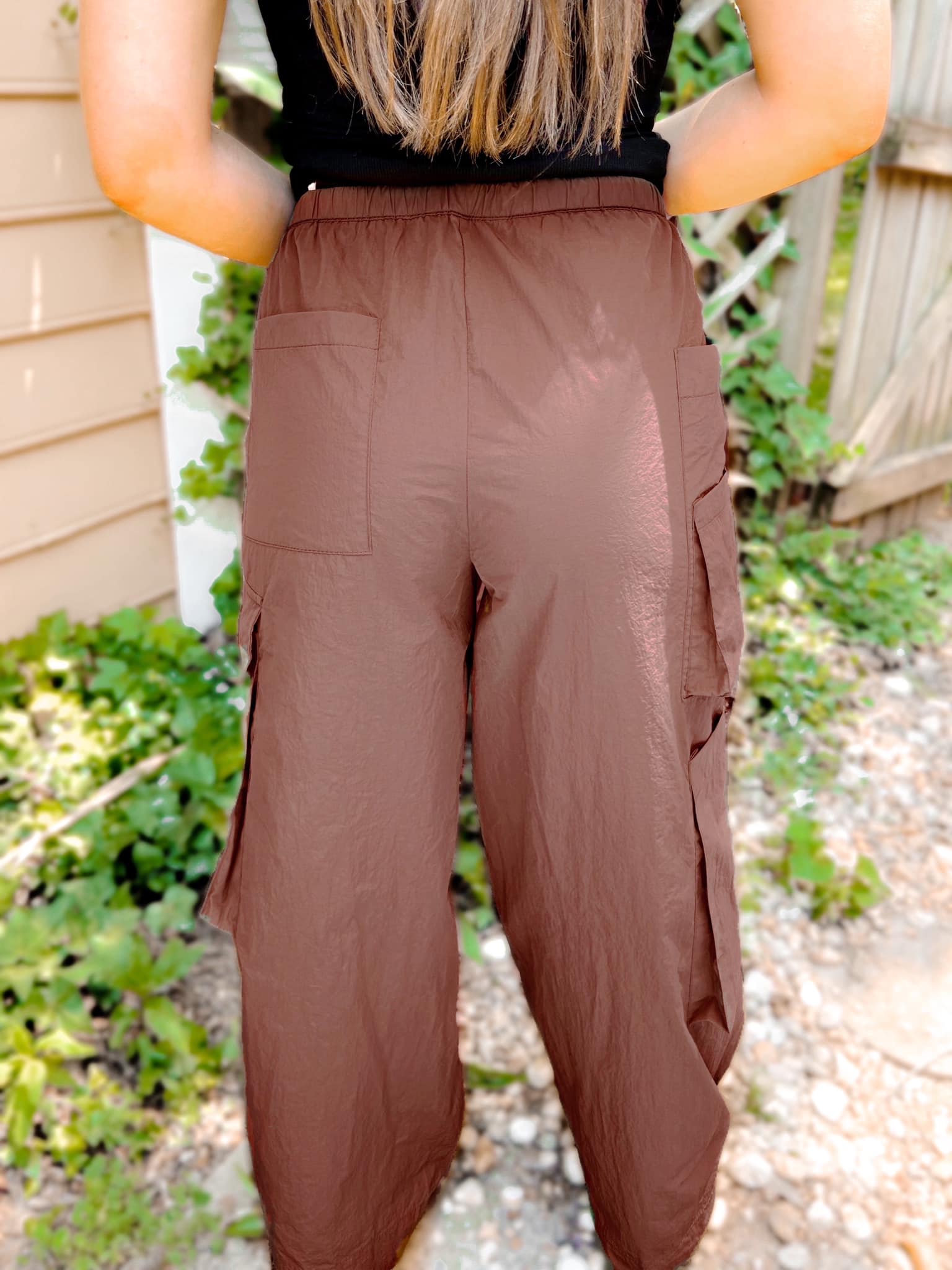 Archer Asymmetrical Pocket Wide Leg Cargo Pants