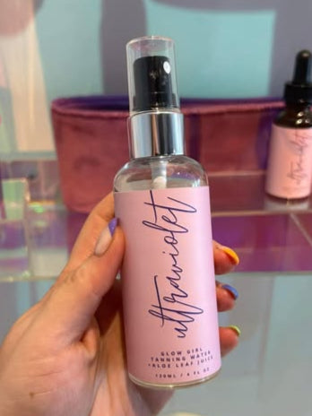 Ultra Violet Glow Girl Tanning Water
