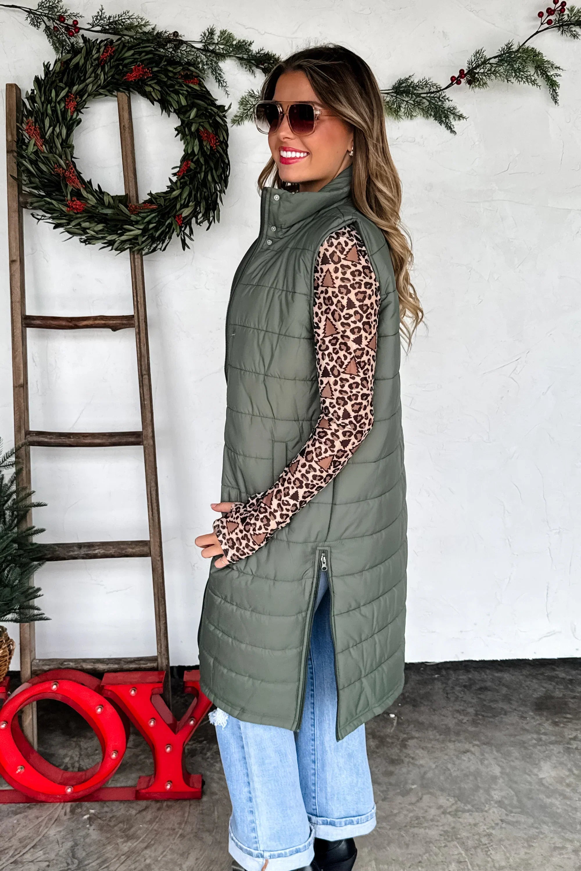 PRE-ORDER: Kendall Long Puffer Vest