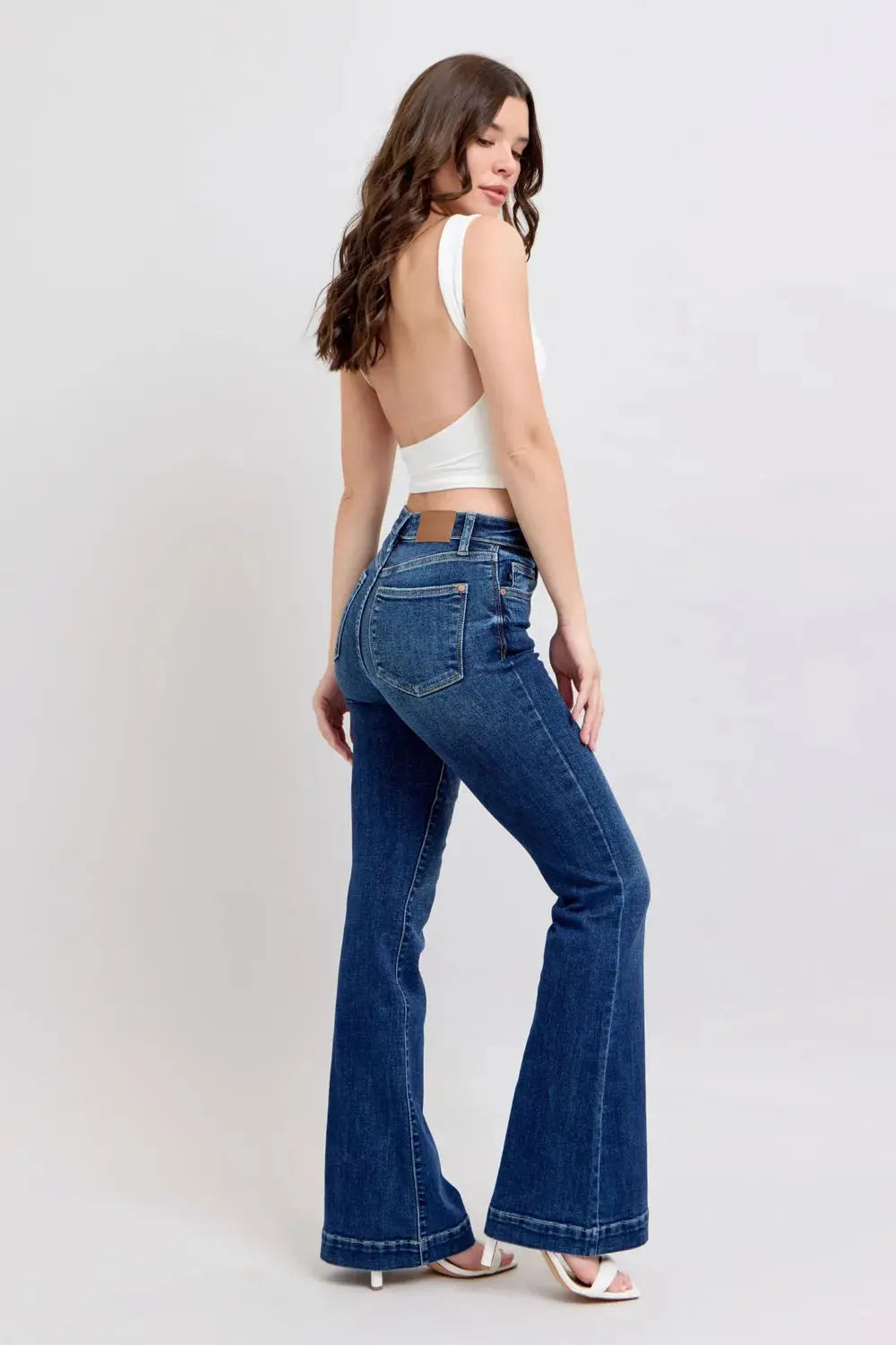 High Rise Flare Judy Blue Jeans